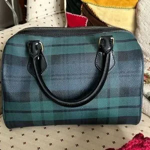 バッグ Ralph Lauren Boston bag SOLD- POLO Ralph Lauren Plaid Boston Bag 50 Coated Canvas